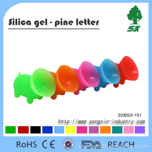 Promotion Silicone Mini Pig Shape Mobile Phone Cell Phone Stand
